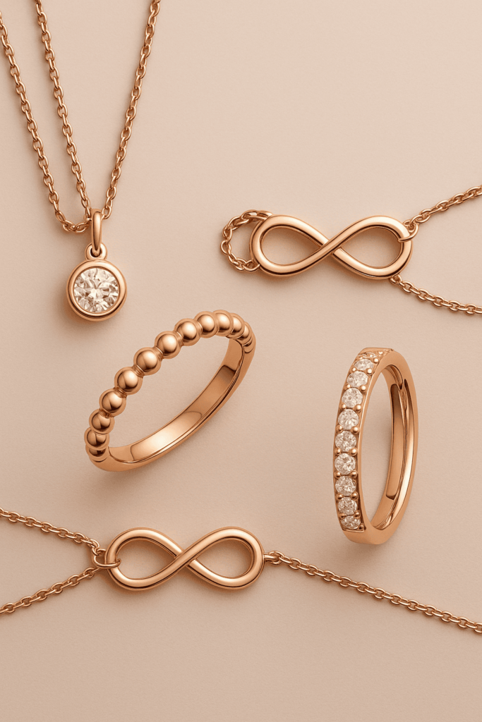 Biżuteria z białego złota